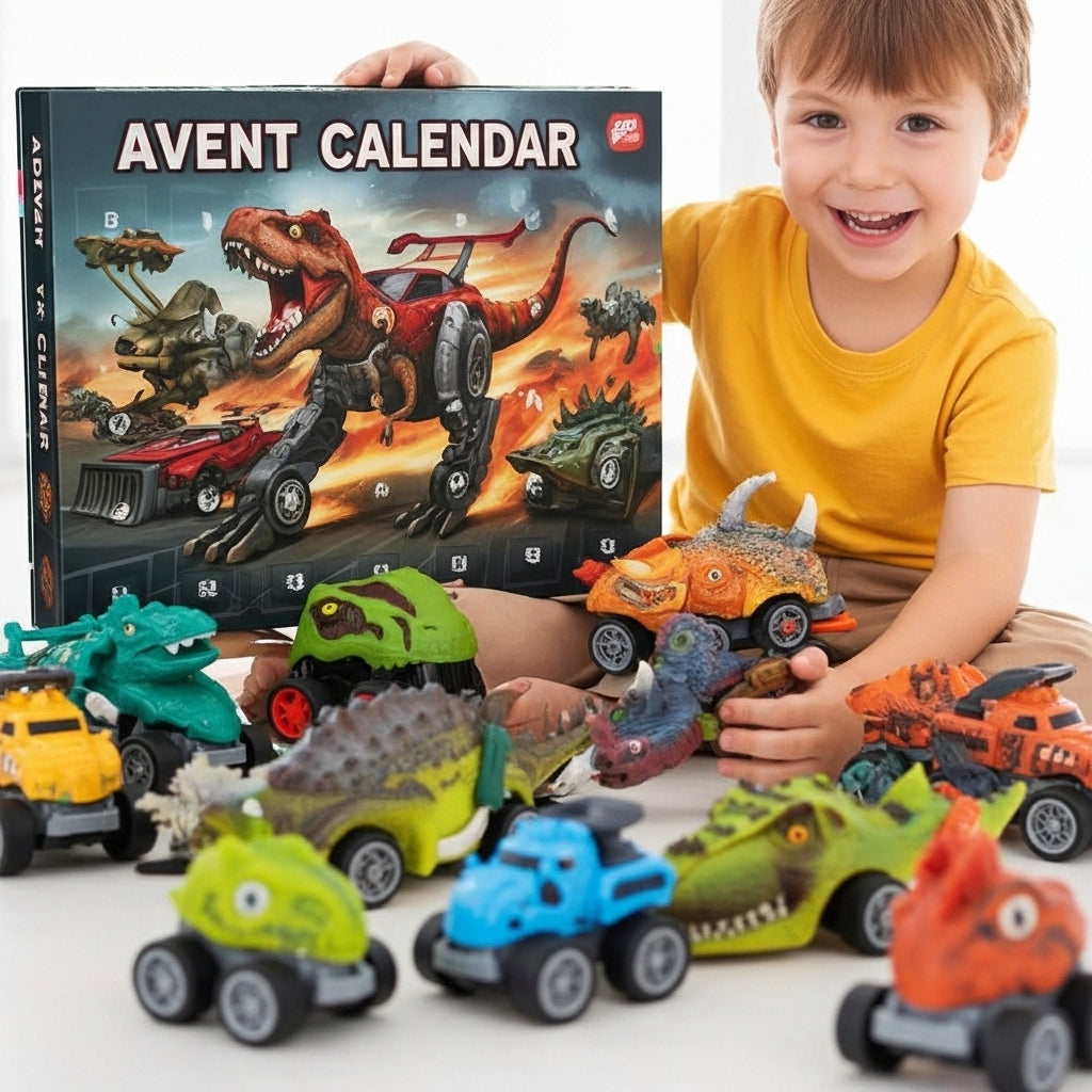 Calendrier de l'avent - DinoCars