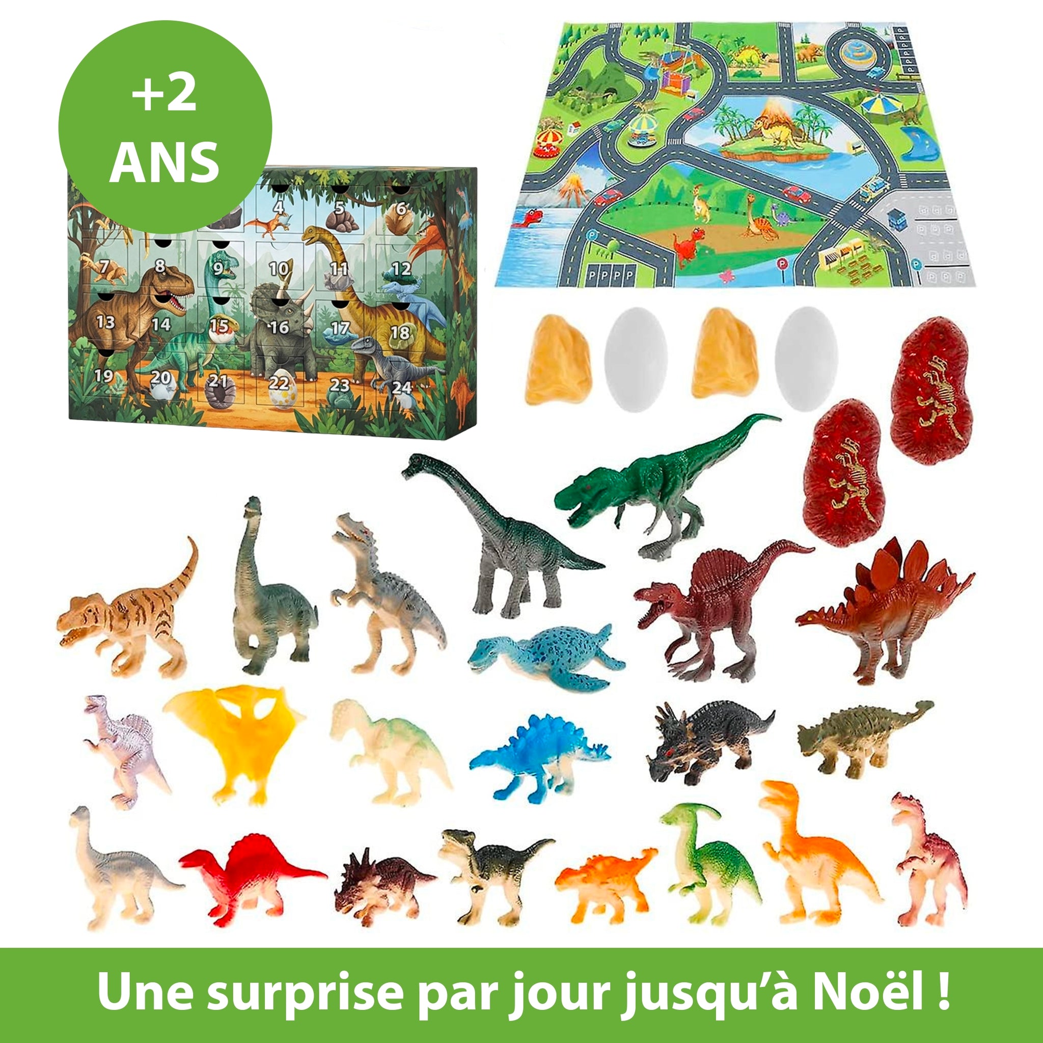 Calendrier de l'avent - DinoKids