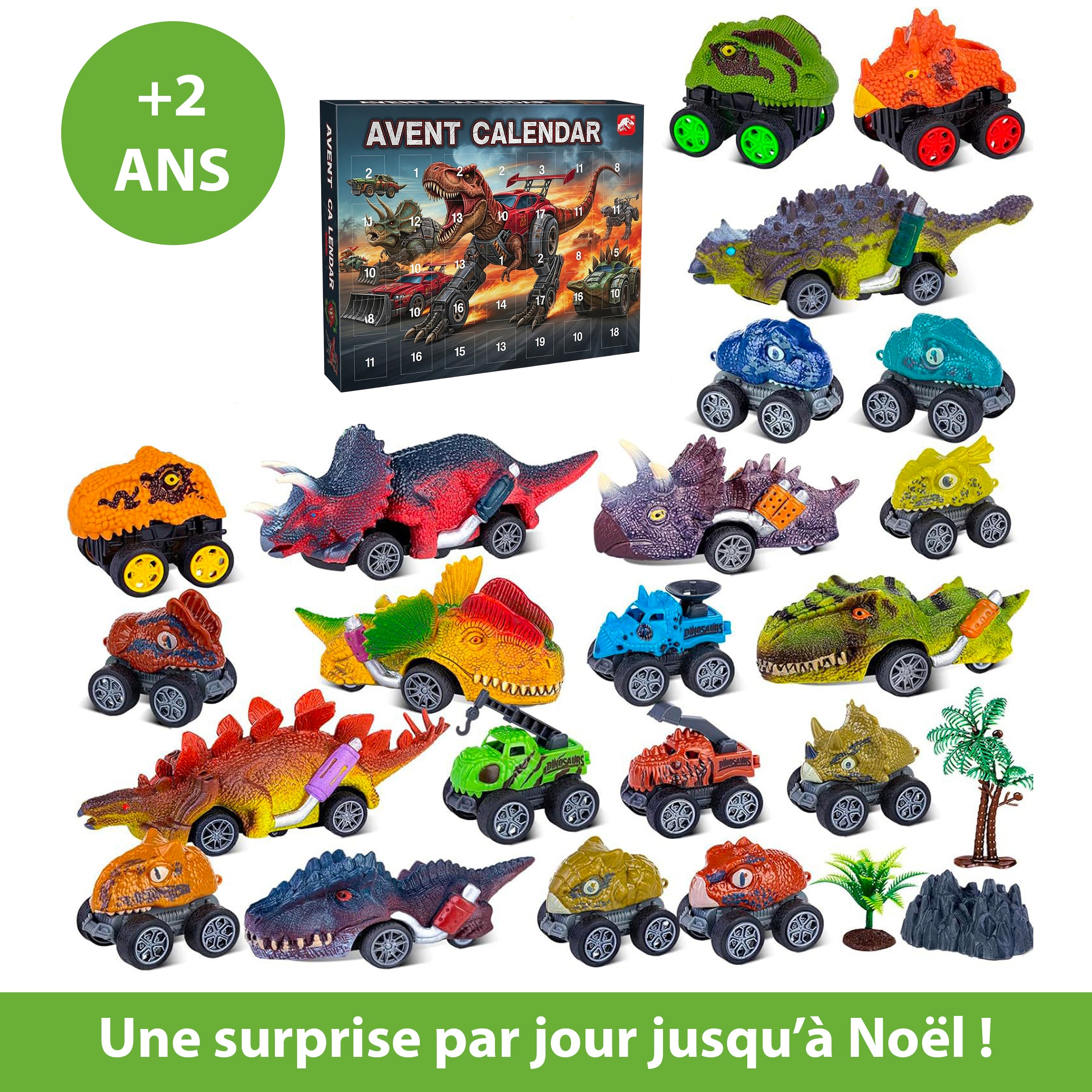 Calendrier de l'avent - DinoCars